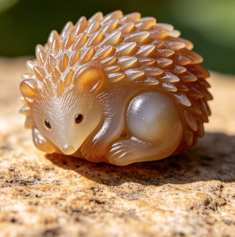 《刺猬》象形石