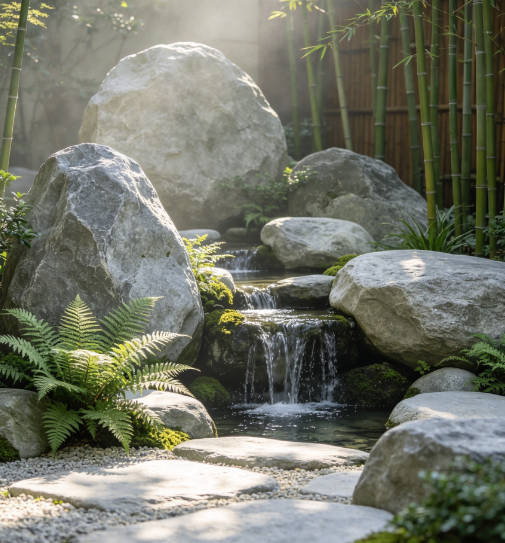 日式庭院石材