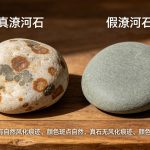 潦河石真品和染色假货有什么区别