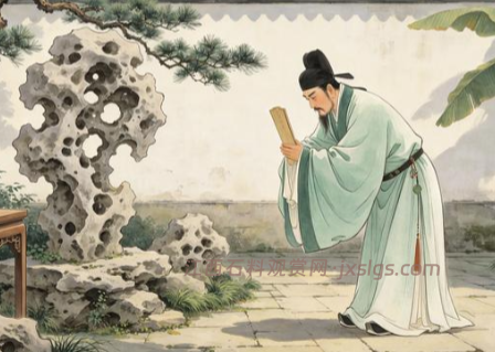 米芾拜石