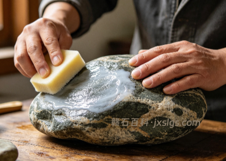 手养石头