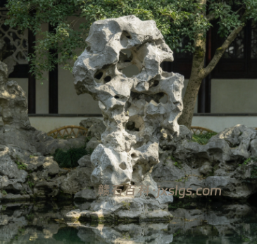天然太湖石原石,详解瘦漏透皱天然溶蚀成型原因