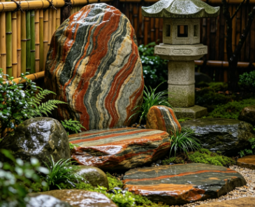 庐山捡石头