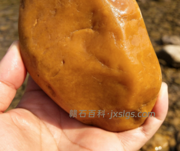 鹰潭信江黄蜡石河滩