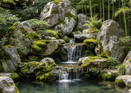 宜春自建房庭院假山