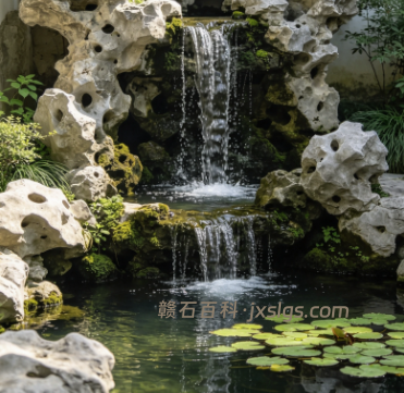 鱼池造景石