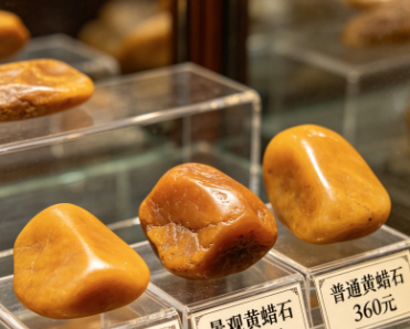 收藏级黄蜡石行情