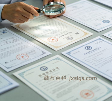 奇石证书真假辨别
