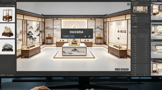 3D奇石环物制作