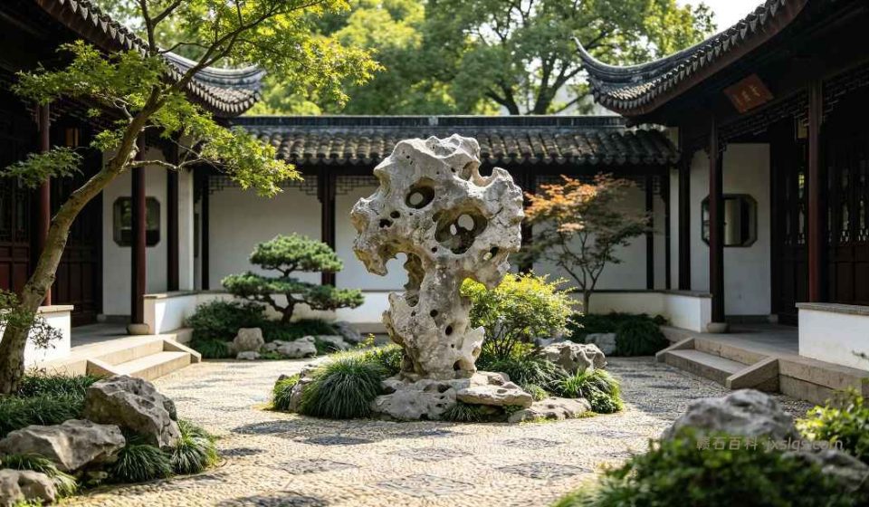 上饶做假山鱼池用什么石头？本地黄蜡石和米粒石怎么挑