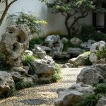 南昌青云谱石材城 经开区景观石堆场 假山鱼池石材怎么挑