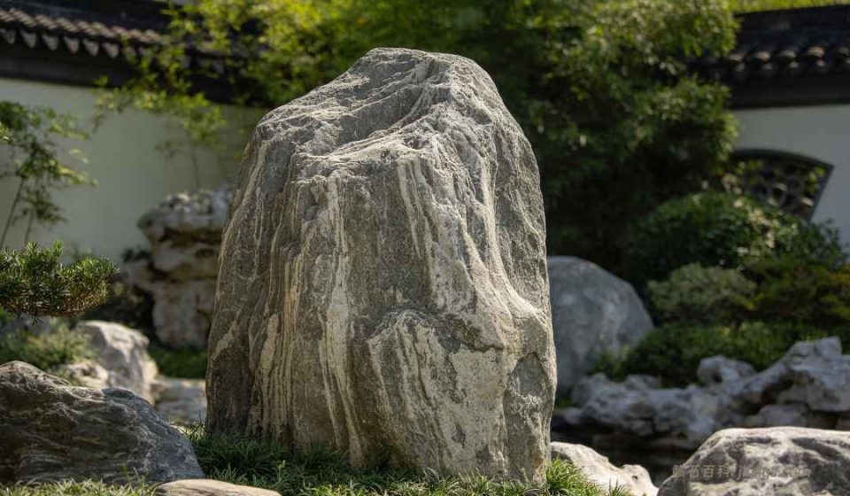 吉安做假山鱼池用什么石头？永丰菊花石和安福木纹石是本地特色