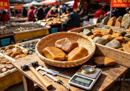 奇石市场探店