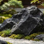 黑山石庭院造景优势讲解 园林景观石选材科普