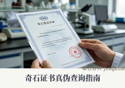 玉石鉴定证书查询方法
