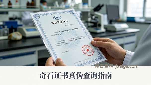 玉石鉴定证书查询方法