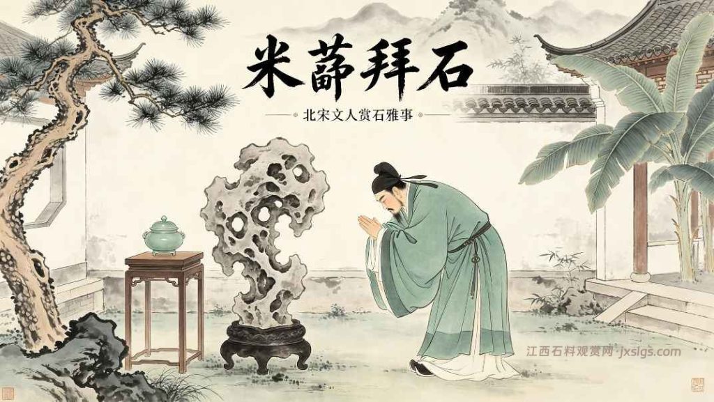 米芾拜石