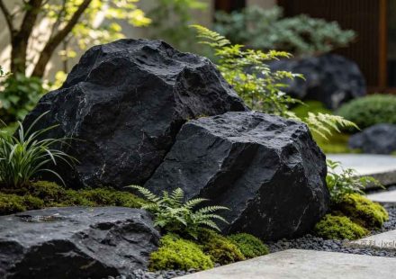 黑山石与太湖石庭院造景摄影对比，小院选材搭配教程
