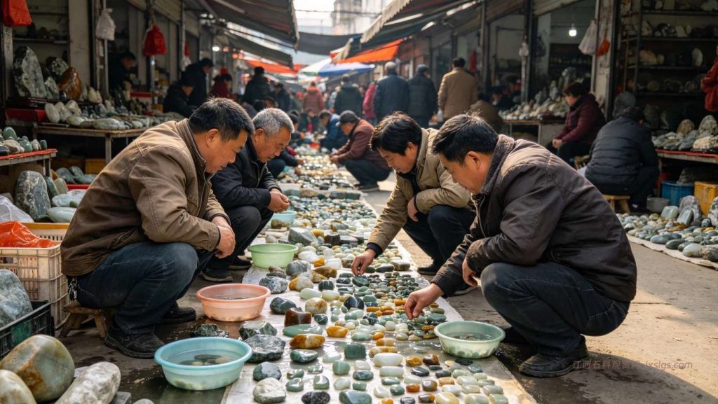 年底奇石市场