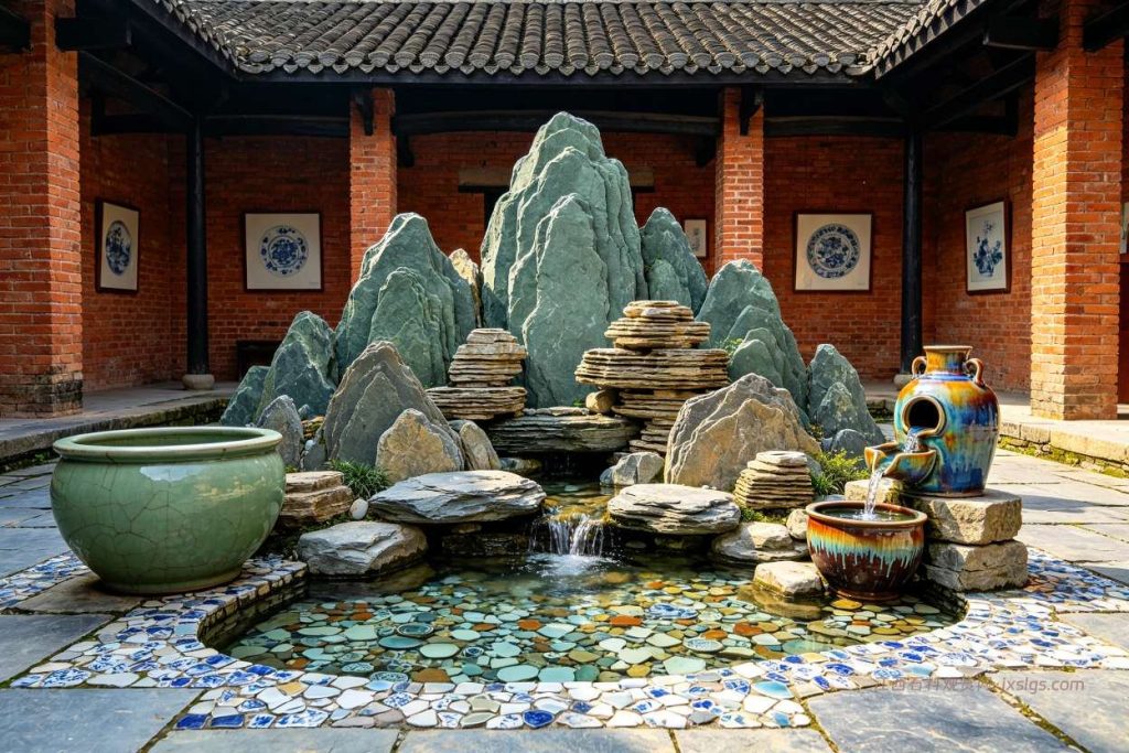 庭院假山造景