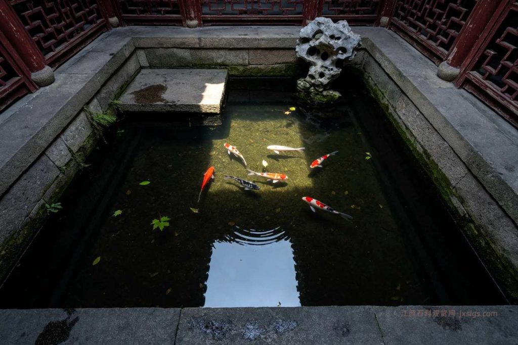 鱼池驳岸石材