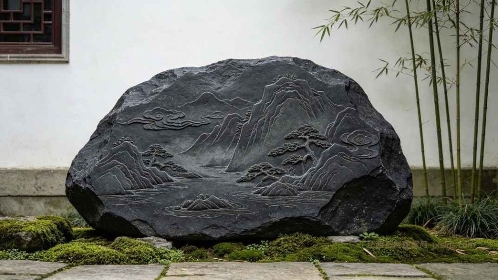 黑山石雕刻