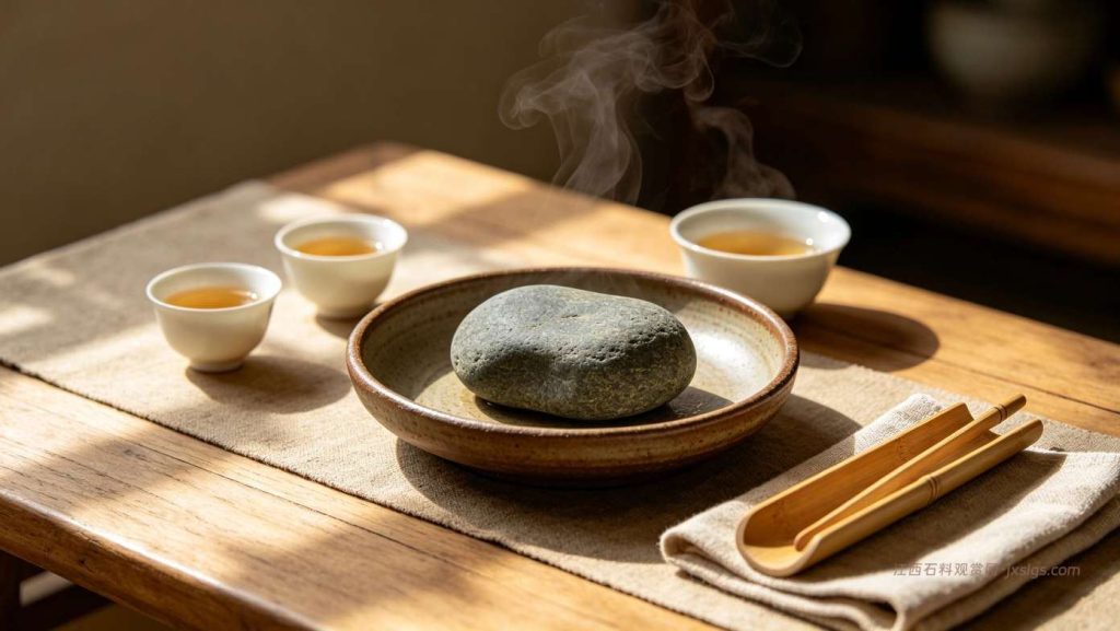 潦河石上油