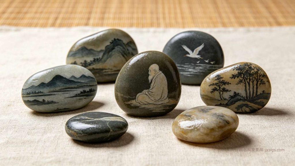 潦河石画面