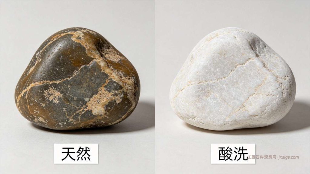 酸洗鉴别