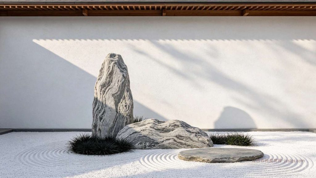 雪浪石庭院